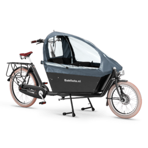 Cargobike Regentent Cabrio - Mat Grijs