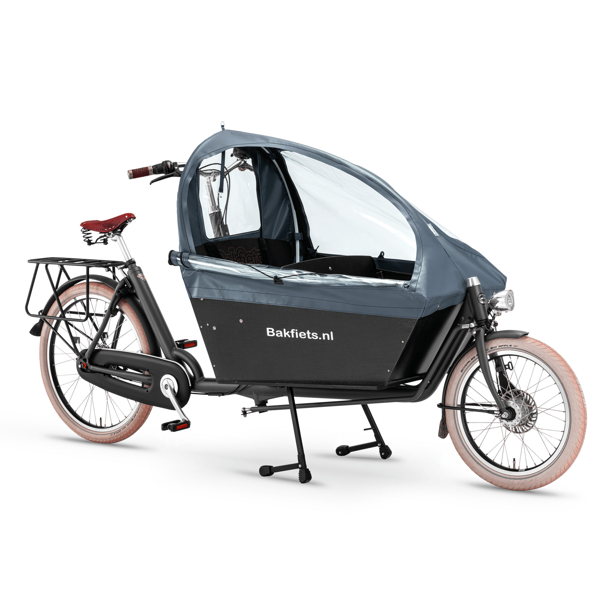 Cargobike Regentent Cabrio - Mat Grijs