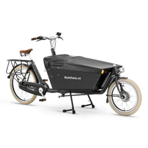 Cargobike afdekzeil 2.0 - Mat Zwart