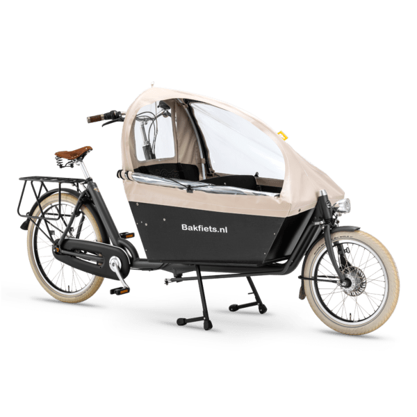 Rain Cover Convertible for Bakfiets.nl - Mat Sand