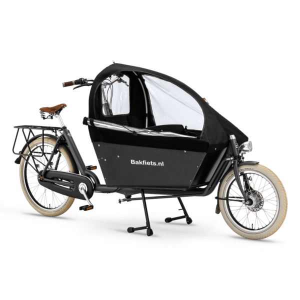 Cargobike Rain Tent Cabrio Excellent - Black