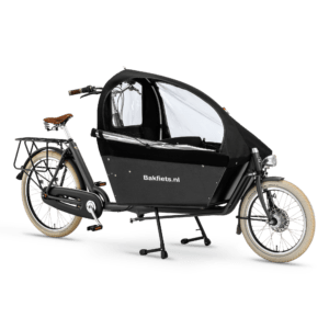 Cargobike Rain Tent Cabrio Excellent - Black