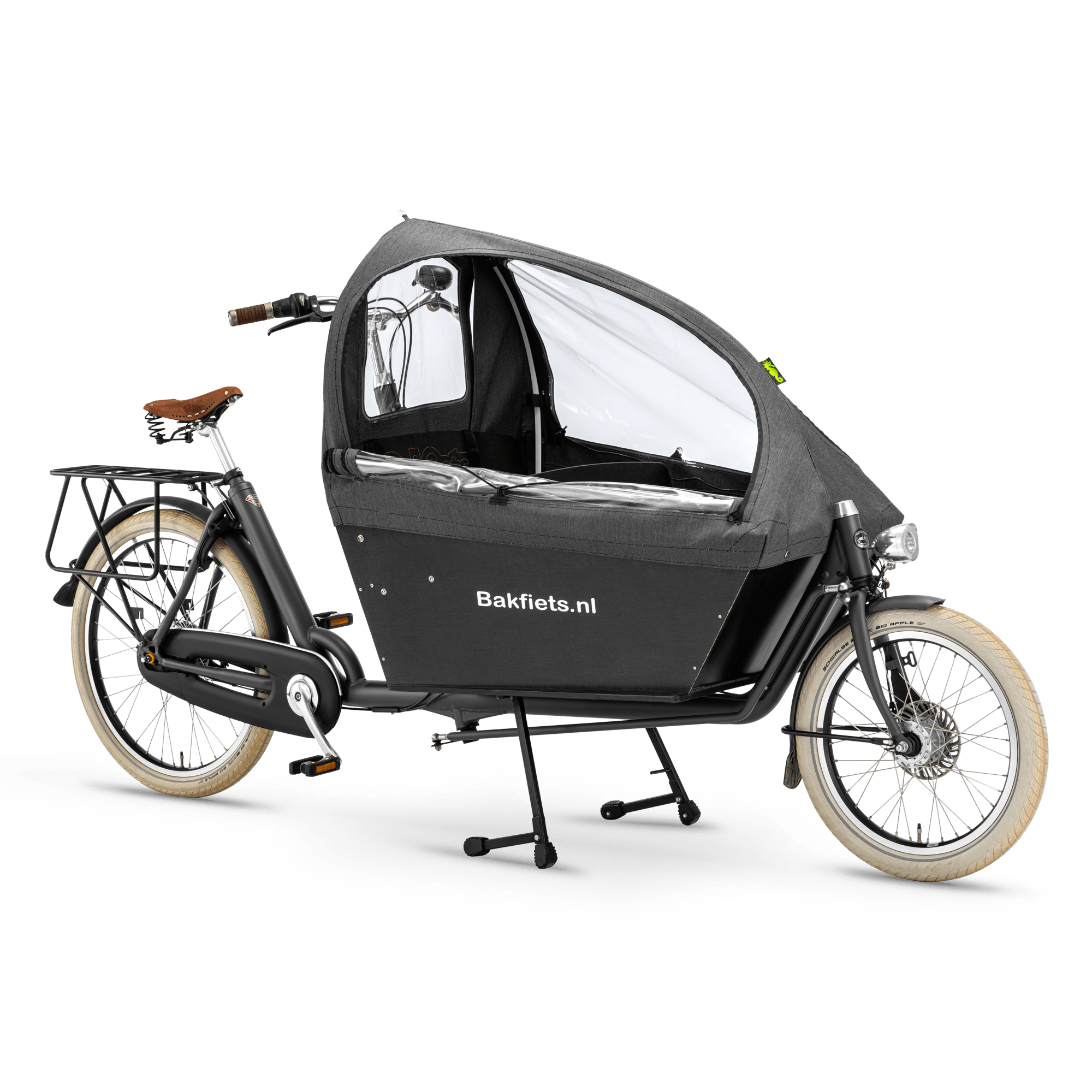 Rain Cover Convertible Excellent for Bakfiets.nl - Gray