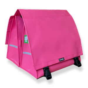 Dubbele Fietstas Roze