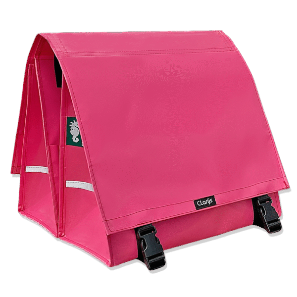 Dubbele Fietstas Roze