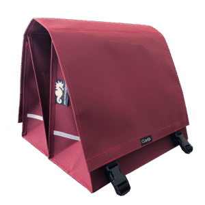 Doppelte Fahrradtasche Excellent – Rot