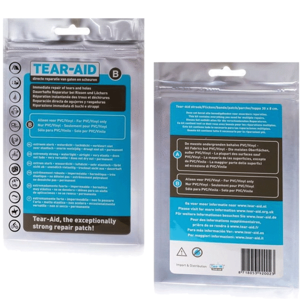 Tear Aid kit Reparatiemiddel set Type B