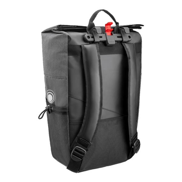 Variobag Single Bicycle Bag reCYCLEd - Gray 2