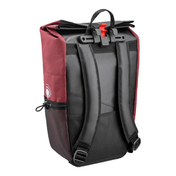 Variobag Single Bicycle Bag reCYCLEd - Red 2