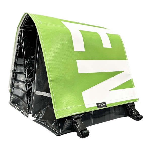 Double Bike Bag ReCYCLEd Apple Green 2
