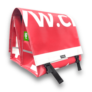 Doppelte Fahrradtasche ReCYCLEd Cesca