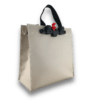 Einzelne Fahrradtasche mit Reißverschluss - Matt Sand 2