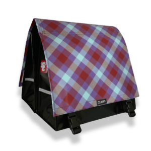 Dubbele Fietstas Tartan