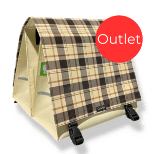 Outlet - Doppelte Fahrradtasche Classic Tartan XL