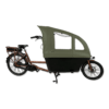 Regentent voor Dolly bakfiets Olive - Met afneembaar zonnescherm