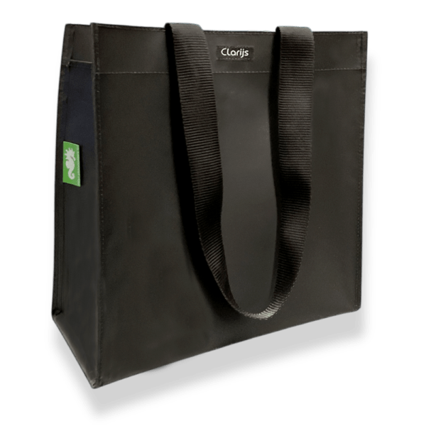 Tote bag shopper Mat Zwart