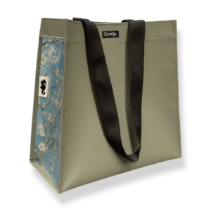 Tote bag shopper Mat Amandelbloesem