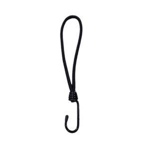 elastiek met haak 13 cm