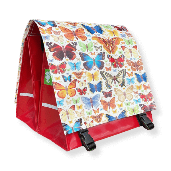Dubbele Fietstas Butterfly