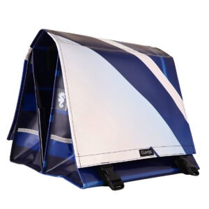 Dubbele Fietstas reCYCLEd Source de Vie 3