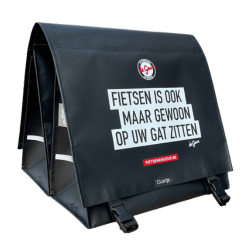 Fietstas met bedrijfslogo – Fietsen De Geus