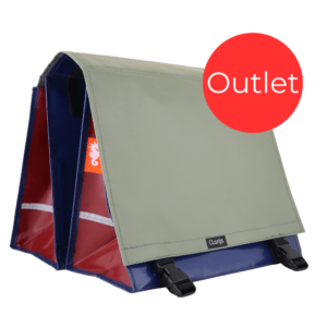 Outlet - Dubbele Fietstas Colormix