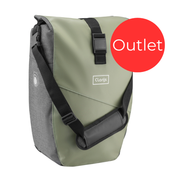 Outlet - SoloBag Einzelne Fahrradtasche reCYCLEd – Matte Olive