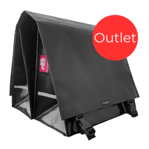 Outlet – Double Bike Bag Black XL