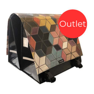 Outlet – Doppelte Fahrradtasche Cubes L