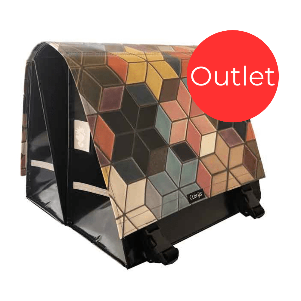 Outlet – Doppelte Fahrradtasche Cubes L