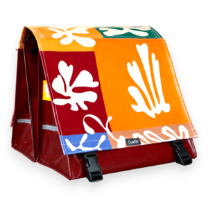 Dubbele Fietstas Matisse boldcolors - ART edition