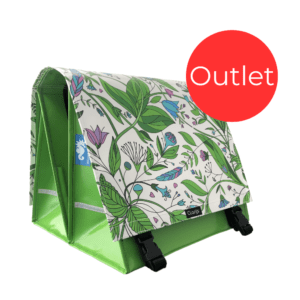 Outlet  - Dubbele Fietstas La Fleur XL met ADR