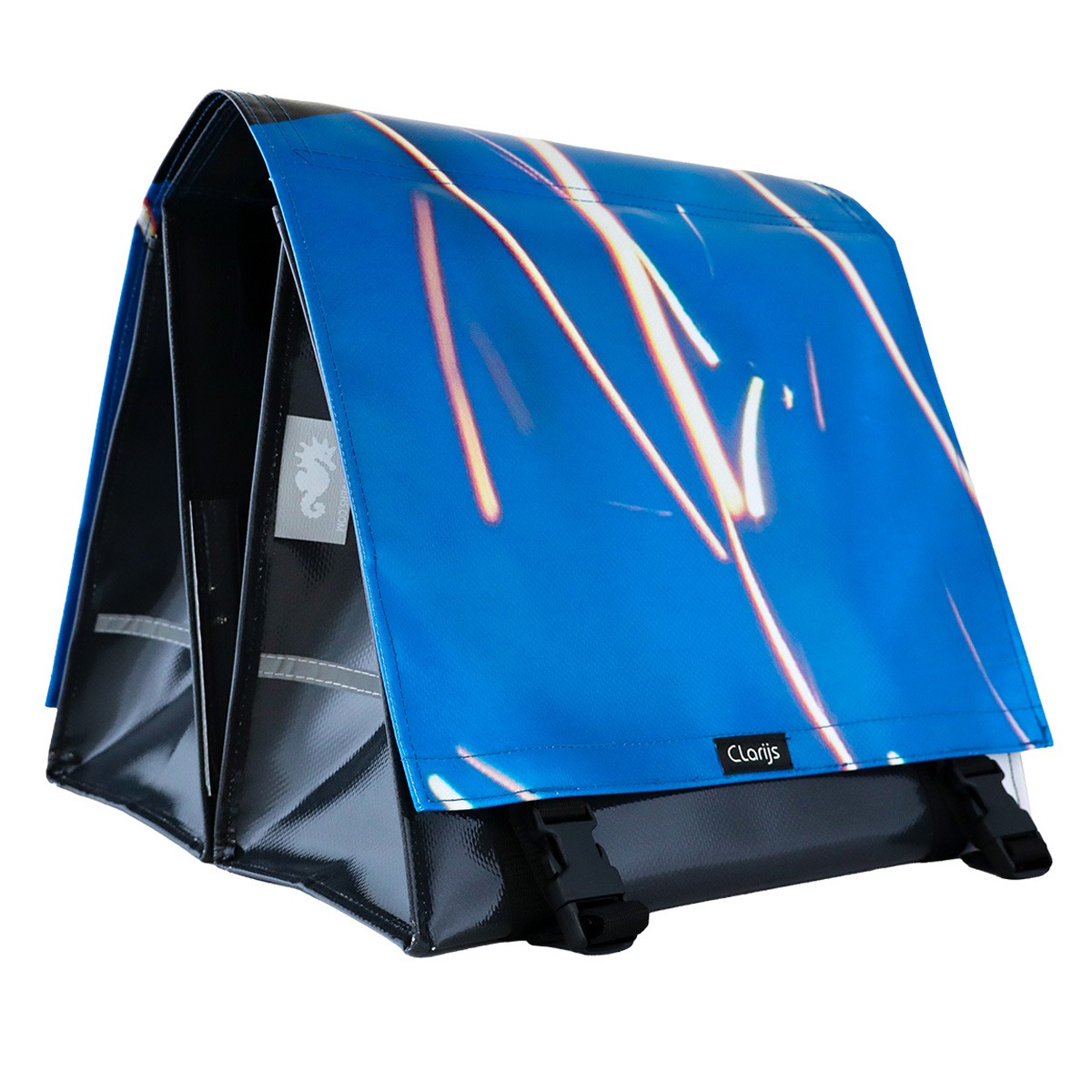 Dubbele Fietstas reCYCLEd - Spark 1 voor