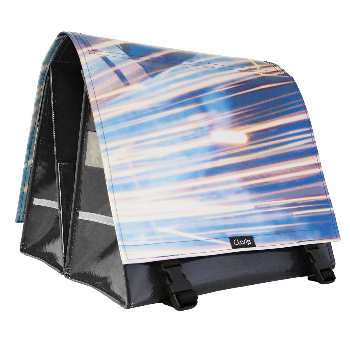 Dubbele Fietstas reCYCLEd - Spark 2 voor