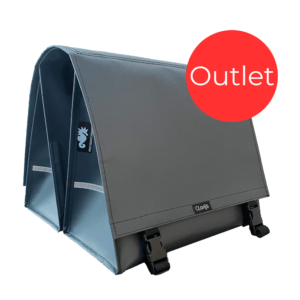 Outlet – Double Bike Bag Matt Grey XL