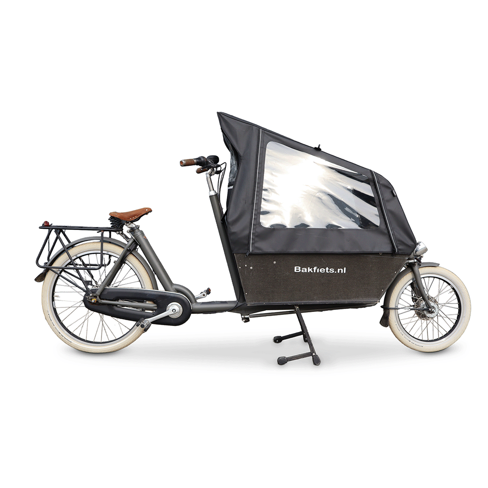 Regentent Doppio voor-bakfiets.nl