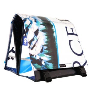 Dubbele Fietstas reCYCLEd Source de Vie 4