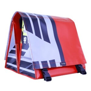 Double Bicycle Bag reCYCLEd - Track 1 rear.