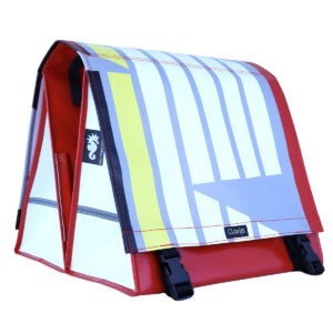 Dubbele Fietstas reCYCLEd - Track 2