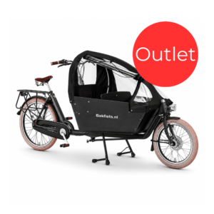 Outlet – Rain Cover UP Short Black for Bakfiets.nl