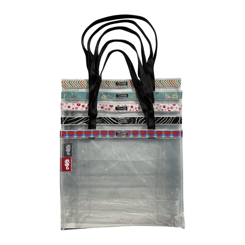Saunatasche Transparent mit Print – Bild 2