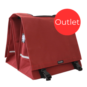 Outlet - Doppelte Fahrradtasche Excellent Red mit ADR (kopie)