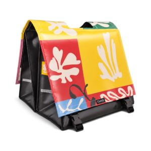 Dubbele Fietstas Matisse colorblock - ART edition